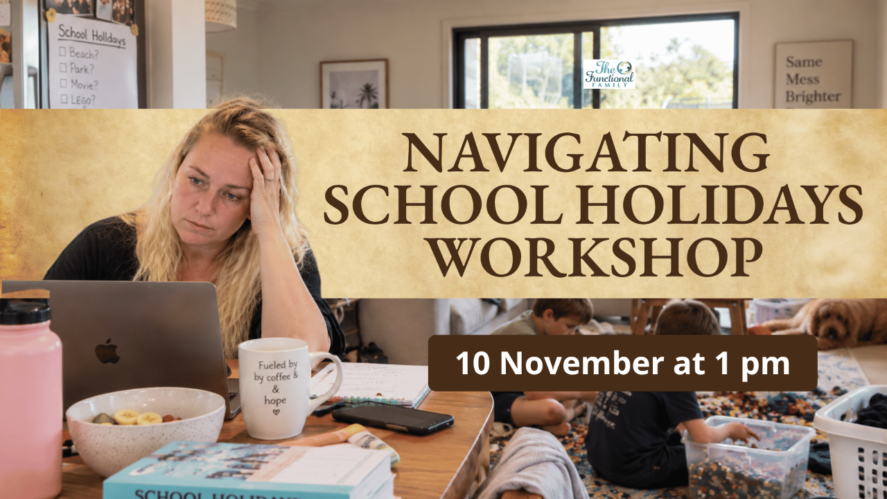 Screen Time Without the Fight, live workshop for parents of children with ADHD, Tuesday 13 October