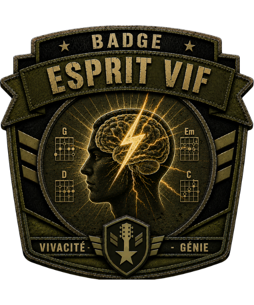 Badge Esprit vif
