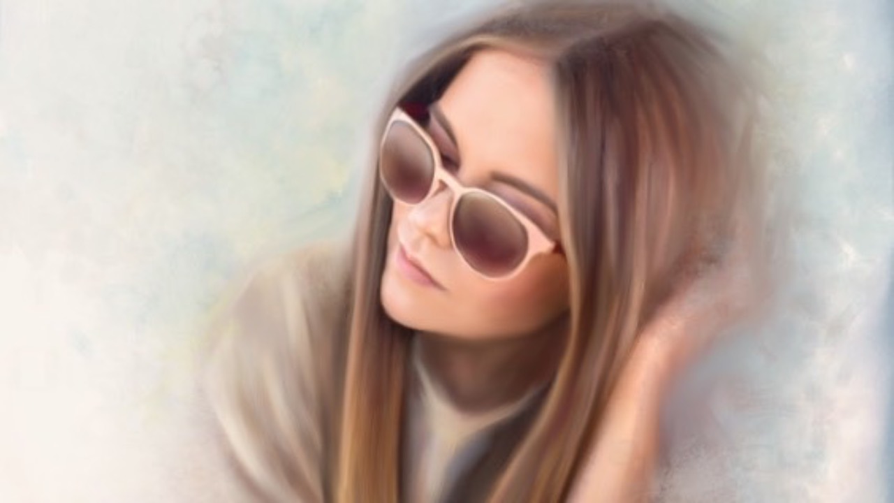 Girl in sunglasses