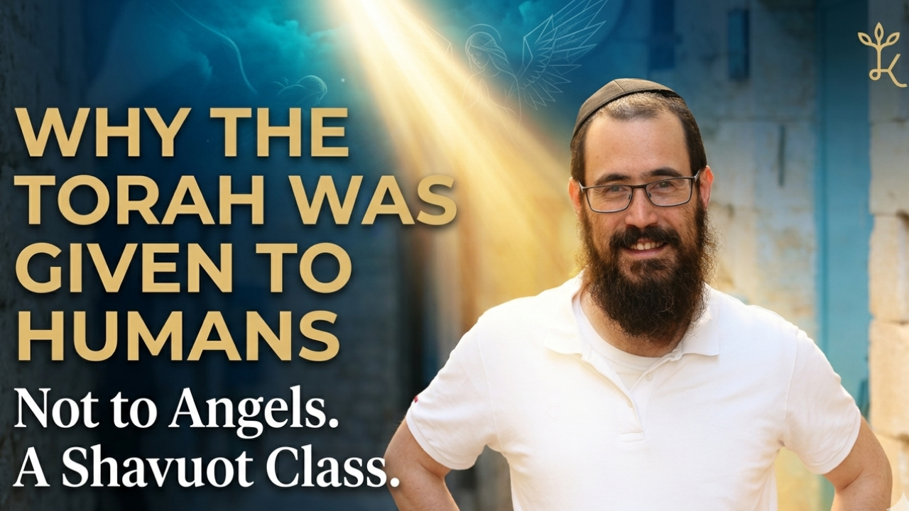 rabbi amichai shavuot class angels