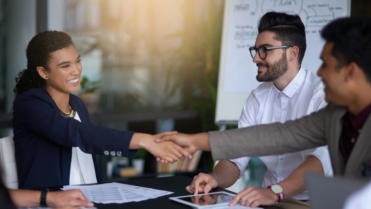 Leader building a stronger professional relationship