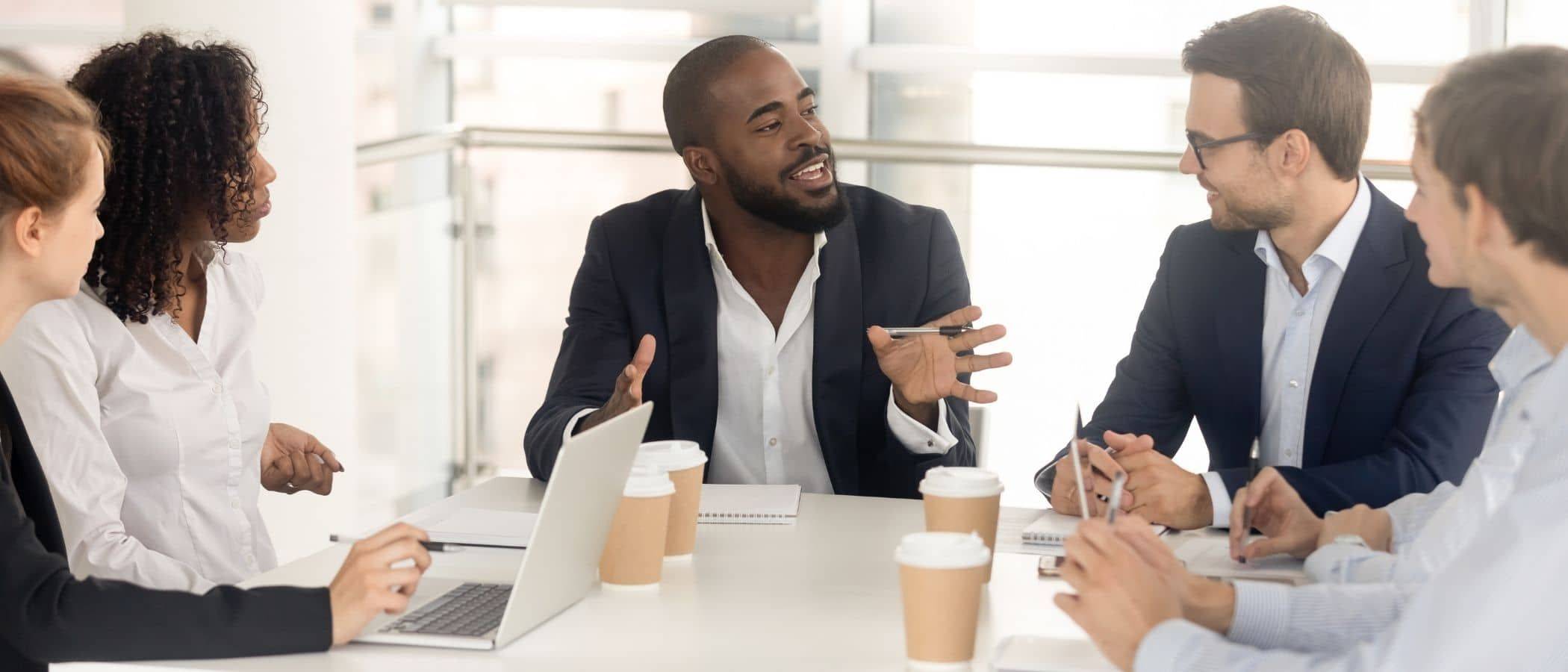 Candid DISC certification class interaction