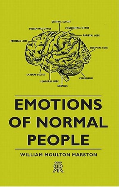 Cover of Emotions of Normal People by William Moulton Marston