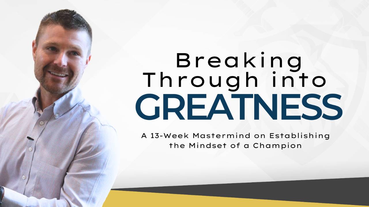 Breaking Through into Greatness Cory Lee Leadership