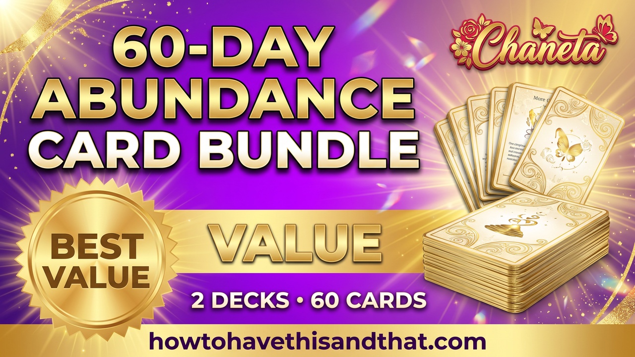 60-Day Abundance Card Bundle artwork