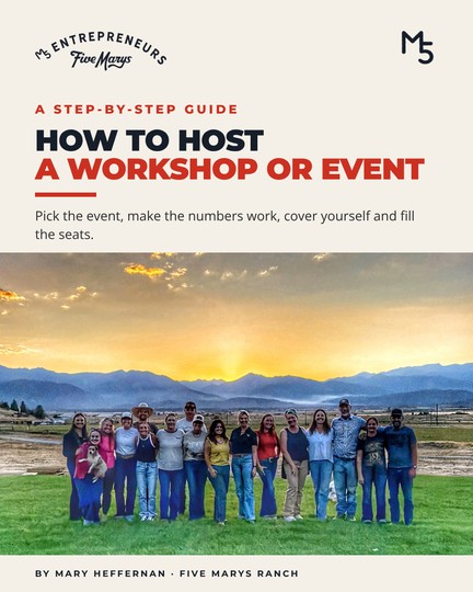 Cover of How to Host a Workshop or Event