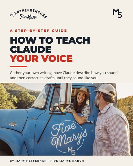Cover of How to Teach Claude Your Voice