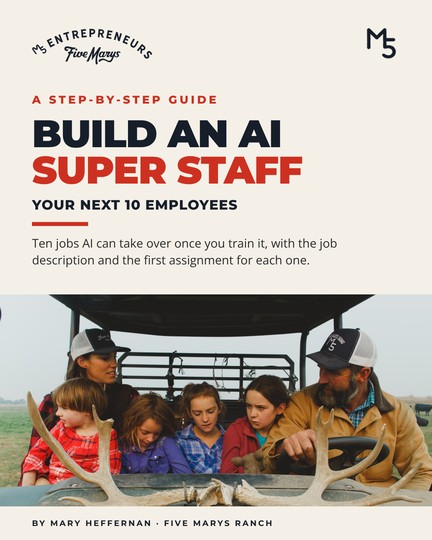 Cover of Build an AI Super Staff