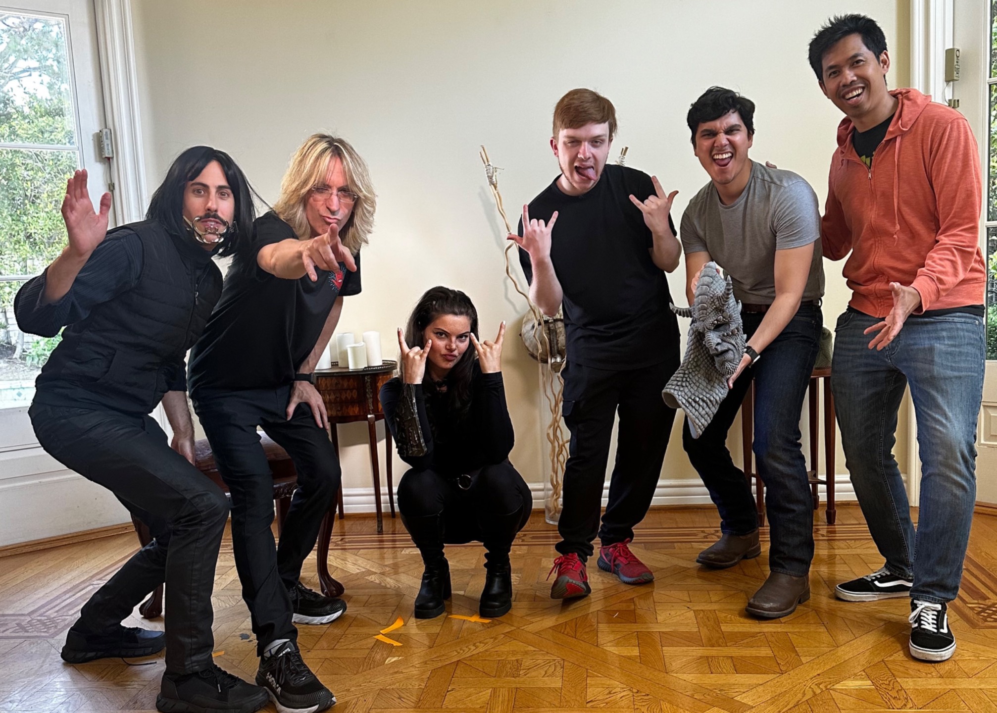 Creative HQ student film crew
