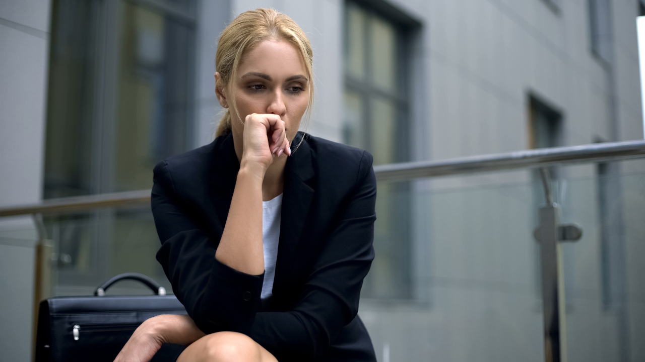 an anxious adult quietly worried they're selfish in their marriage