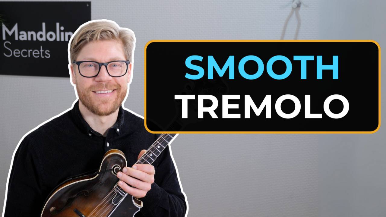 Play a smooth tremolo Mandolin lesson