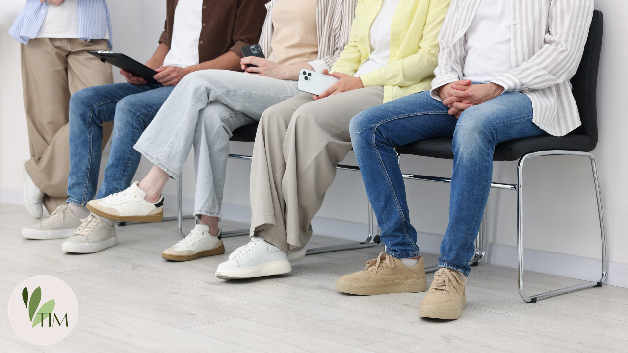 Full Waiting Room for Traditional Therapy Caseload