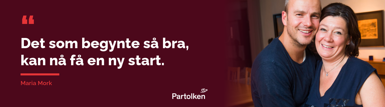 Det som begynte så bra, kan nå få en ny start. Maria Mork