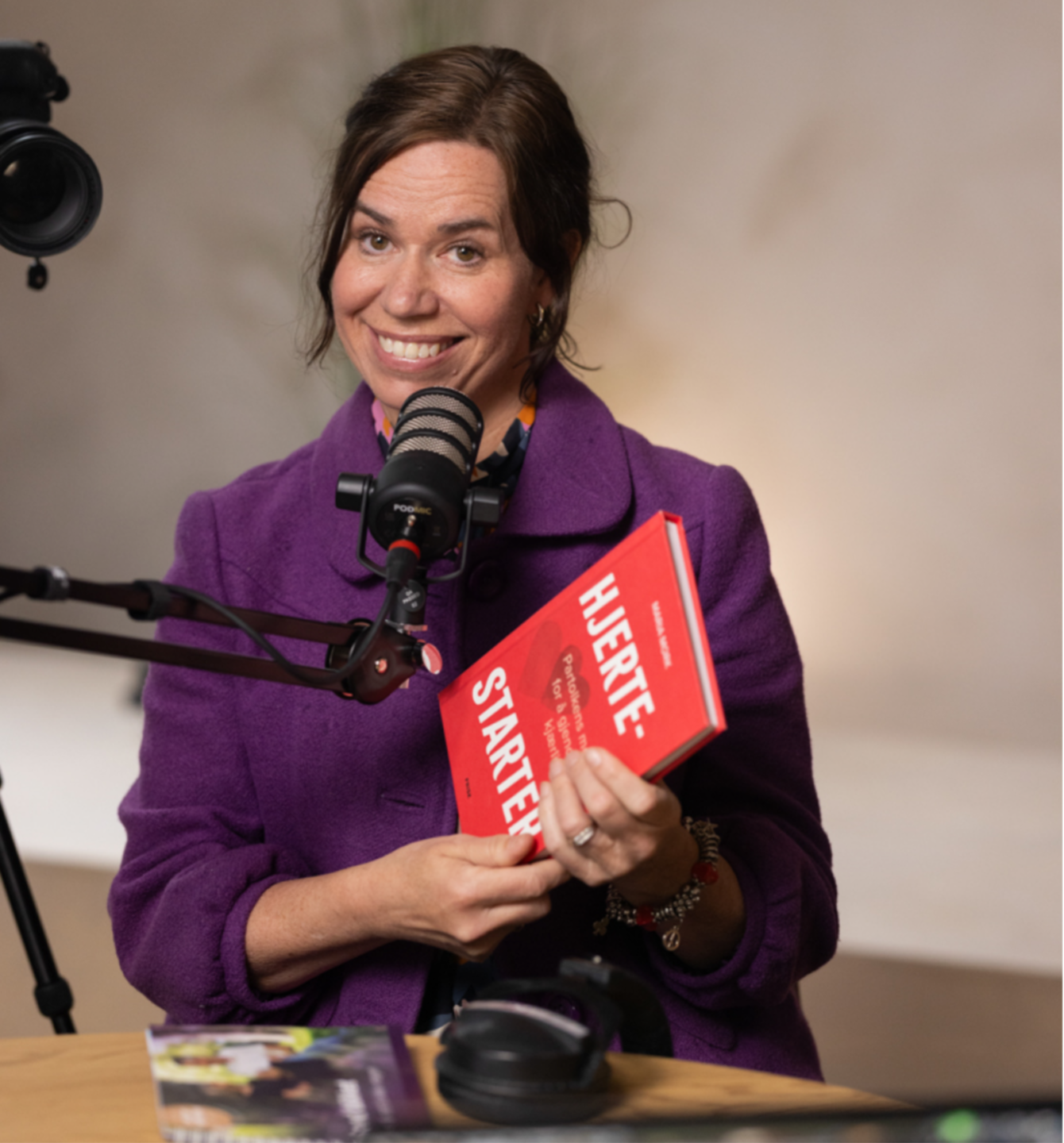Maria Mork, partolk og forfatter av Hjertestarter