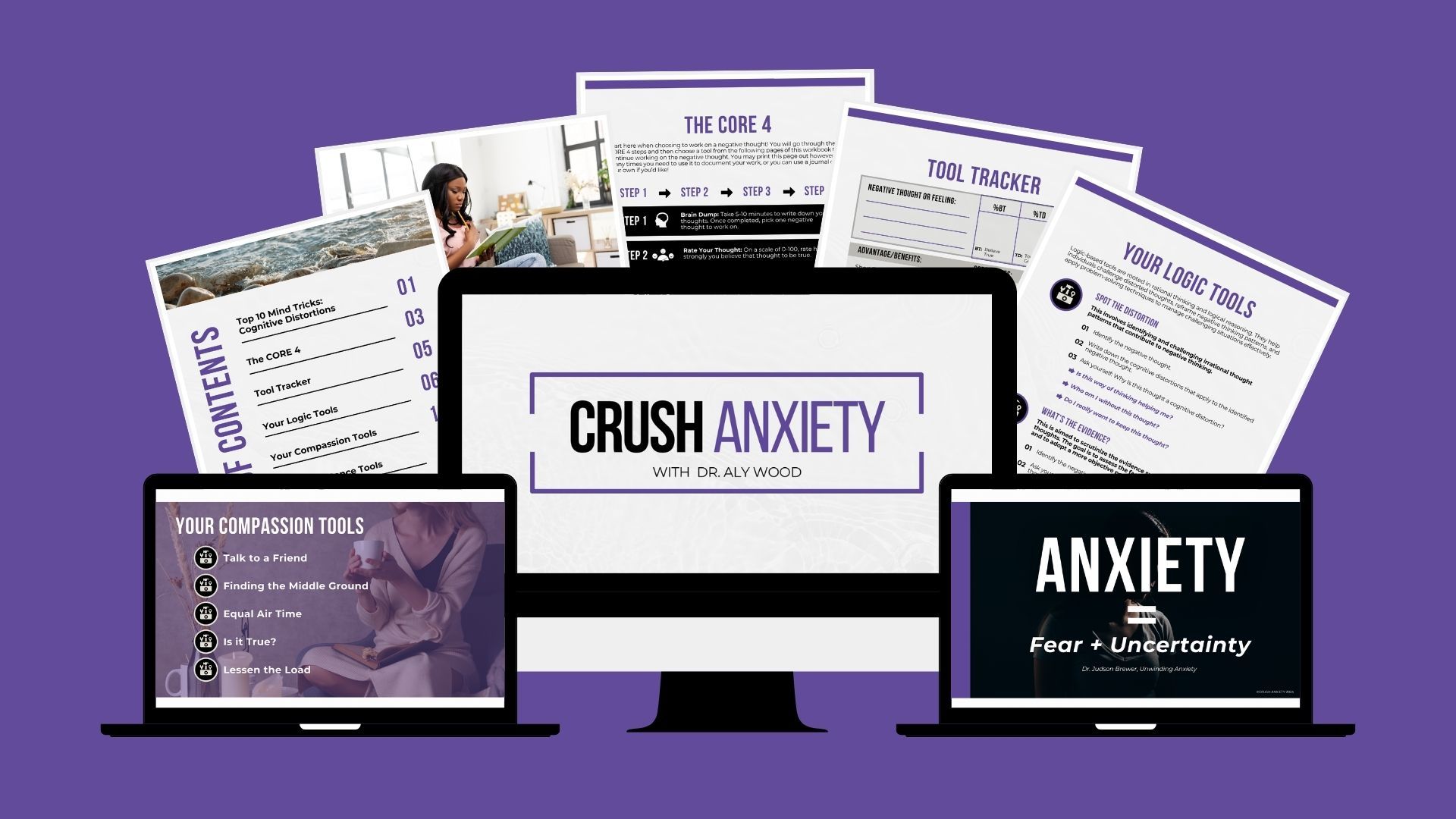 Course creation case study for an anxiety expert building a scalable online course framework
