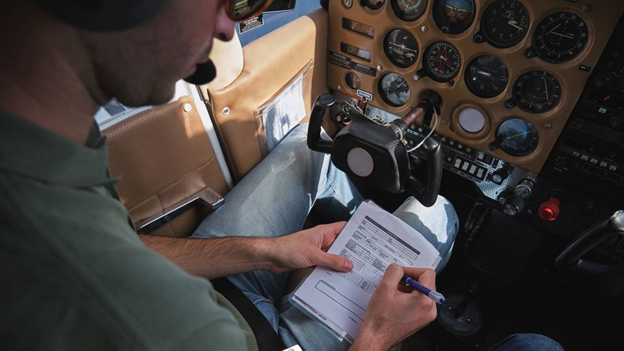required IFR equipment cockpit panel