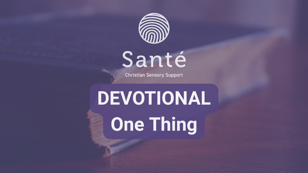 Open bible with blog title
