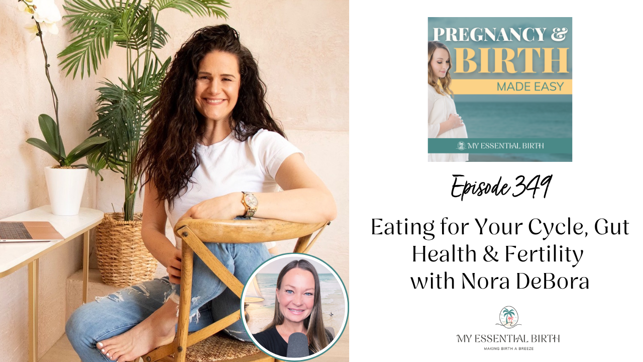 Episode 349: Eating for Your Cycle, Gut Health & Fertility with Nora DeBora