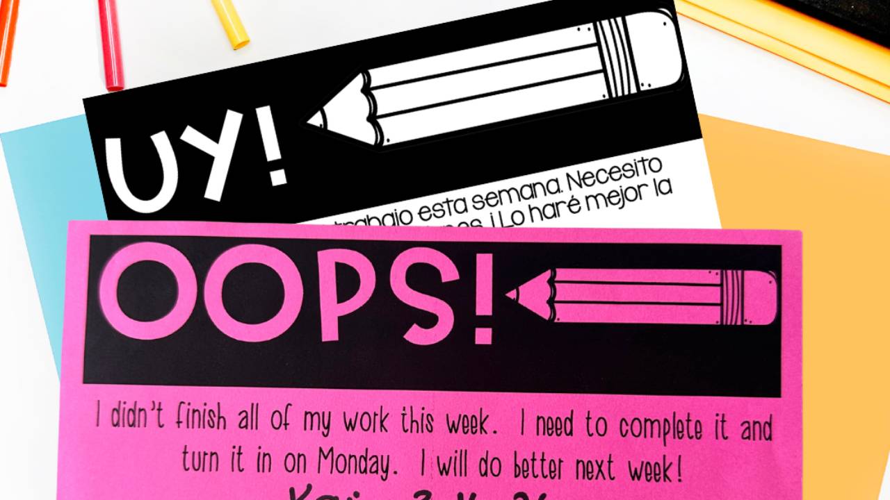 Free Absent Note for Teachers