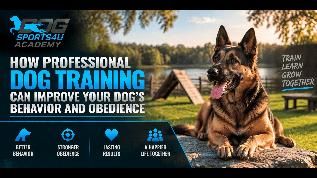 How Professional Dog Training Can Improve Your Dog's Behavior and Obedience