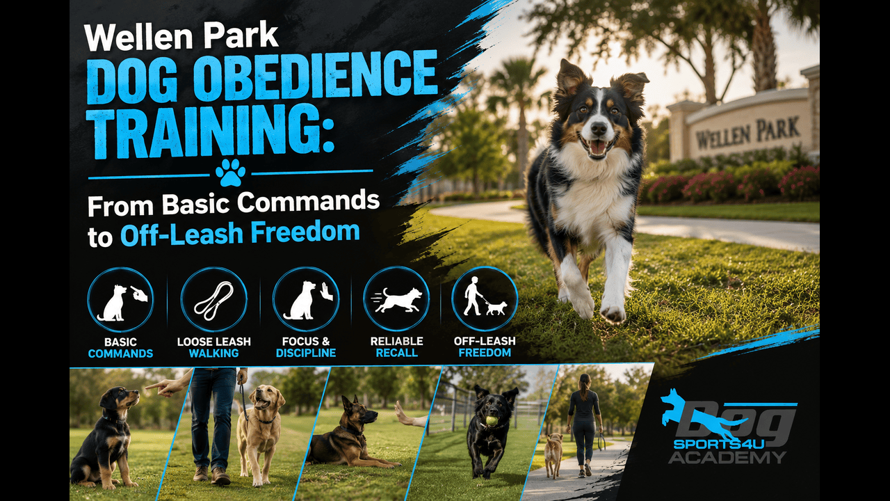 Wellen Park Dog Obedience Training: From Basic Commands to Off-Leash Freedom