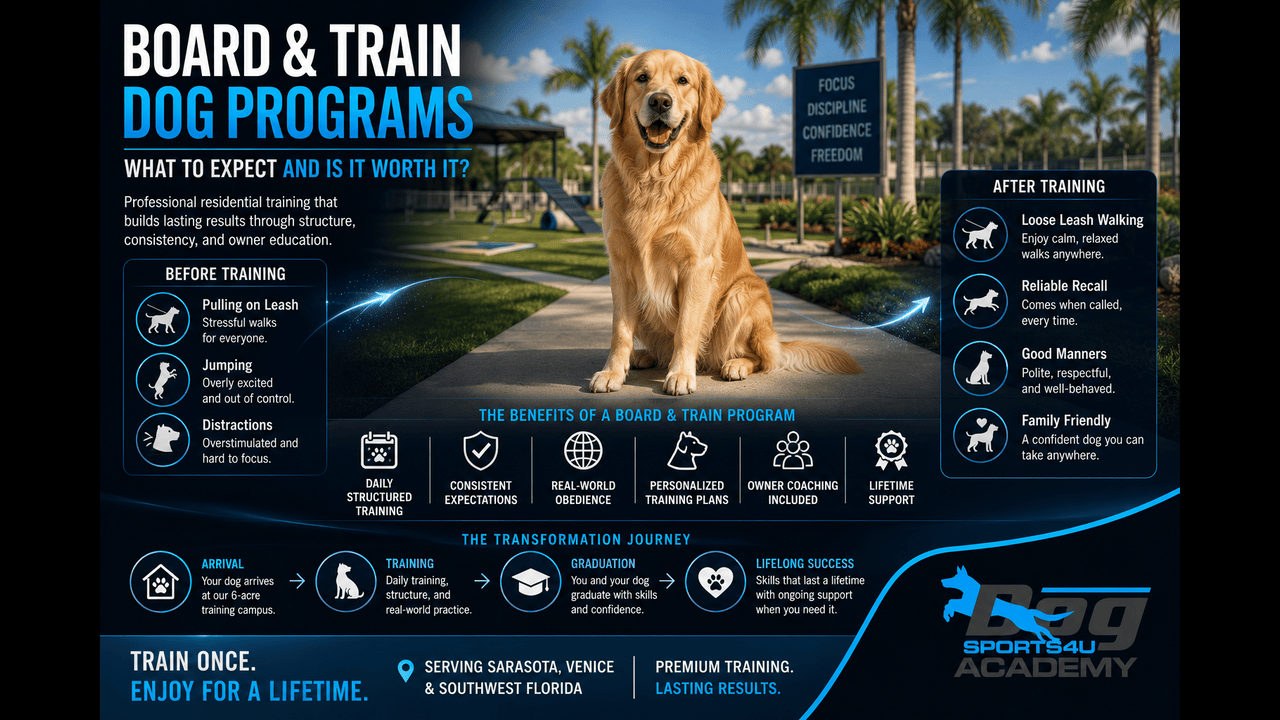 Board and Train Dog Programs