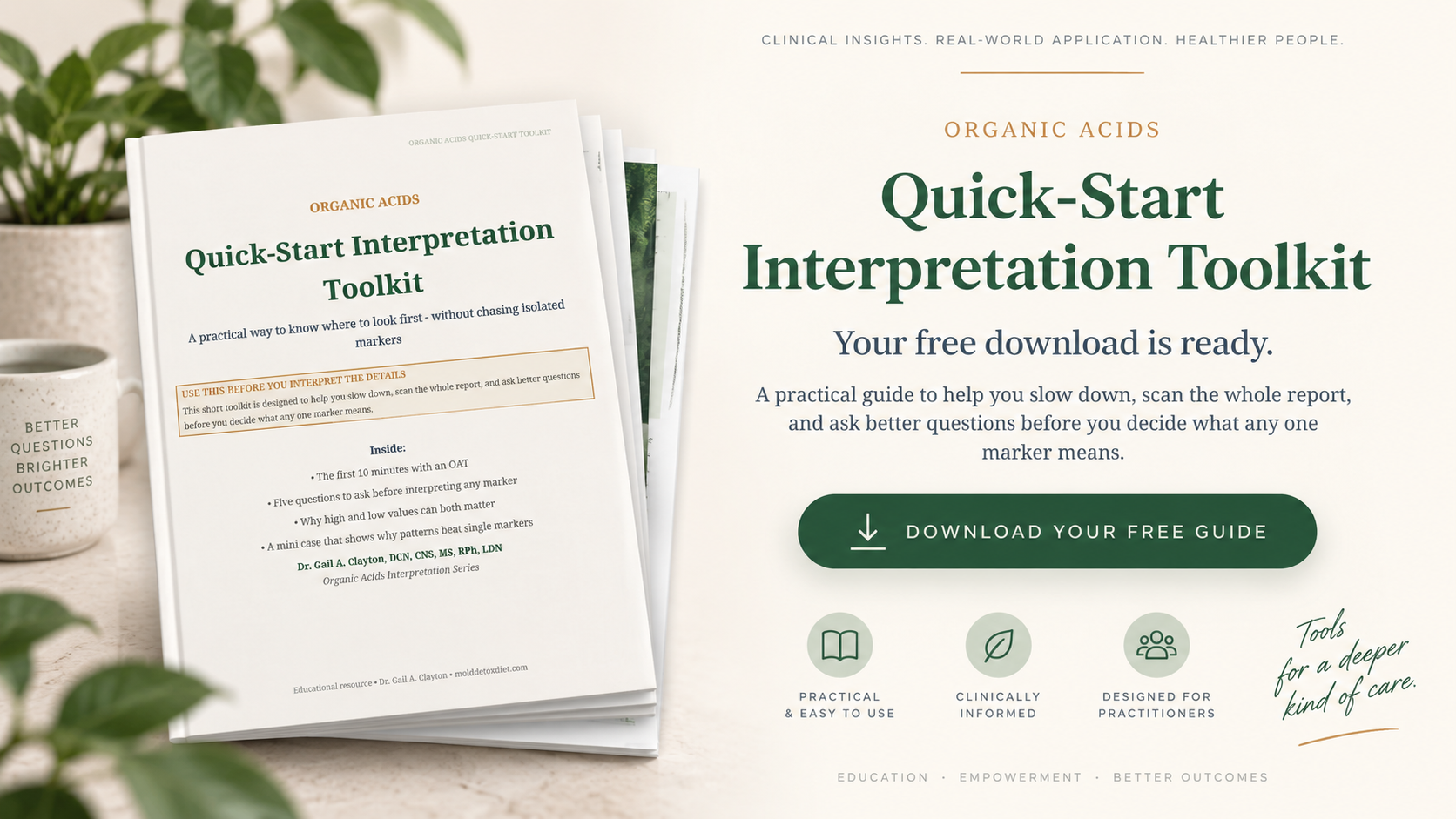 Your Organic Acids Quick-Start Toolkit is ready to download