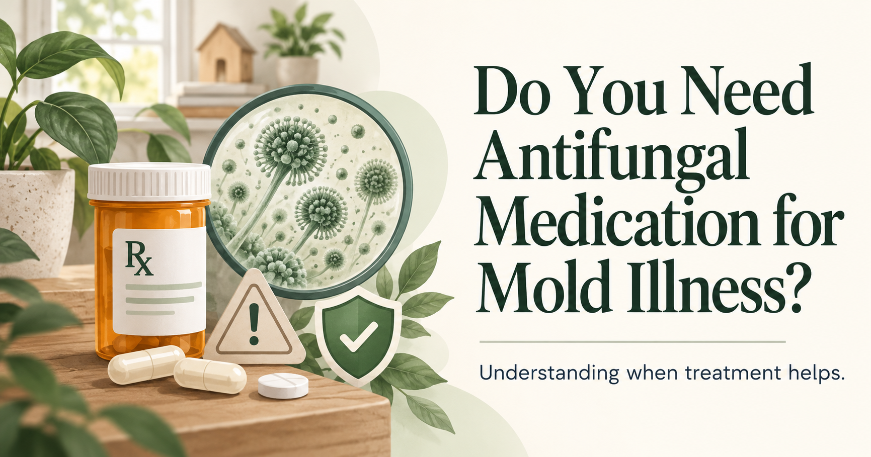 Do you need antifungal medication for mold illness? Understanding when treatment helps