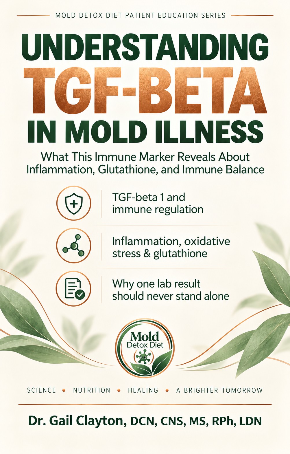 Cover of Understanding TGF-Beta in Mold Illness by Dr. Gail Clayton