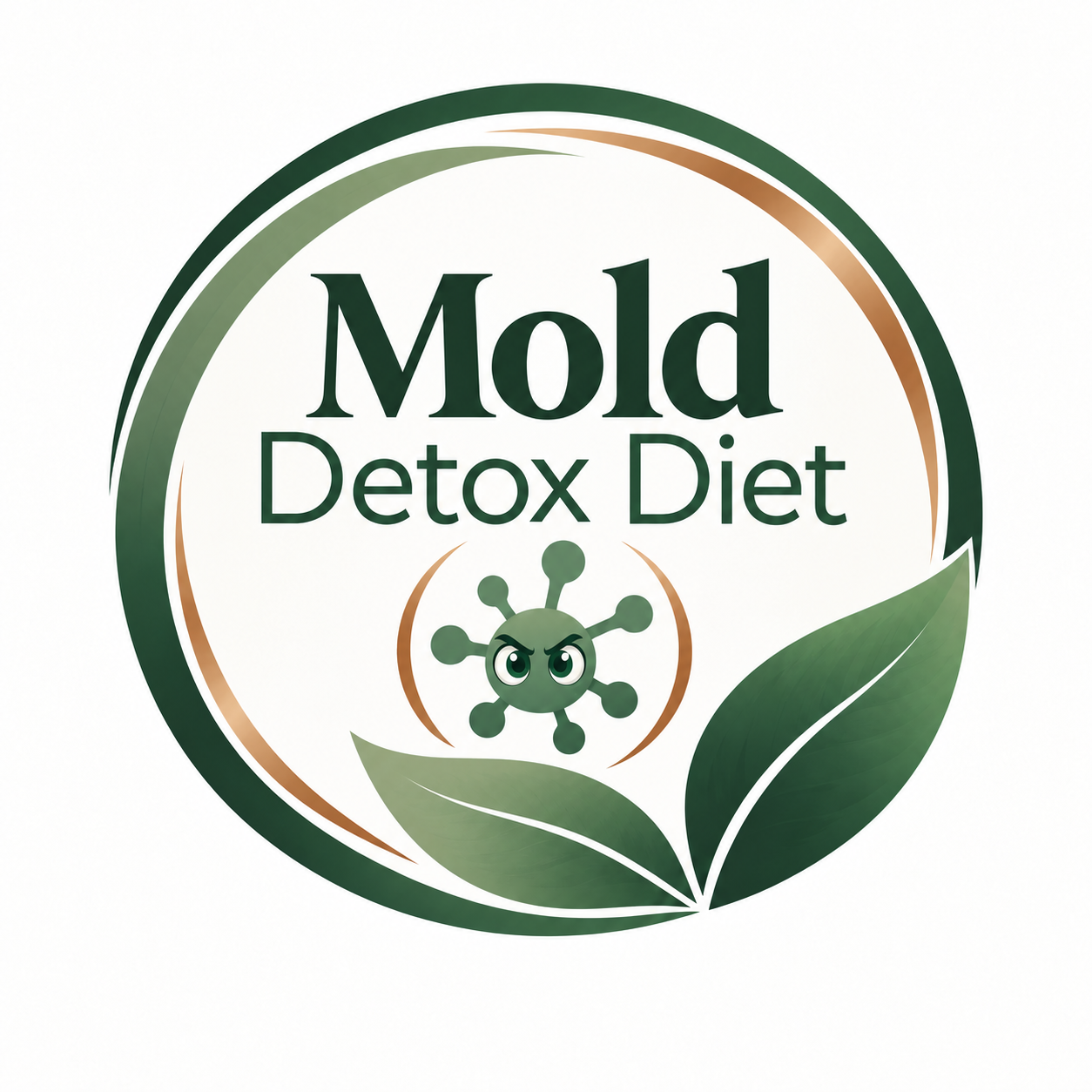 Mold Detox Diet circular logo