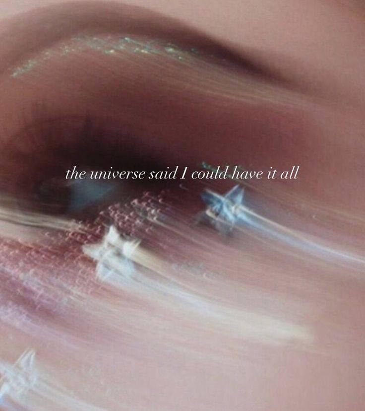 The universe said I could have it all