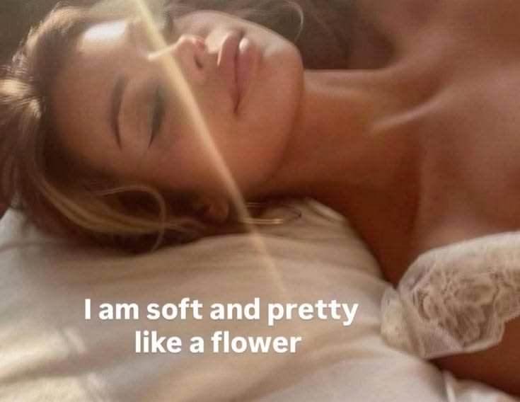 I am soft and pretty like a flower