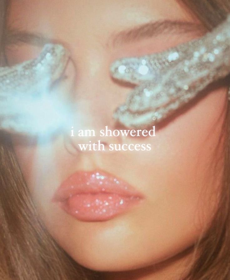 i am showered with success