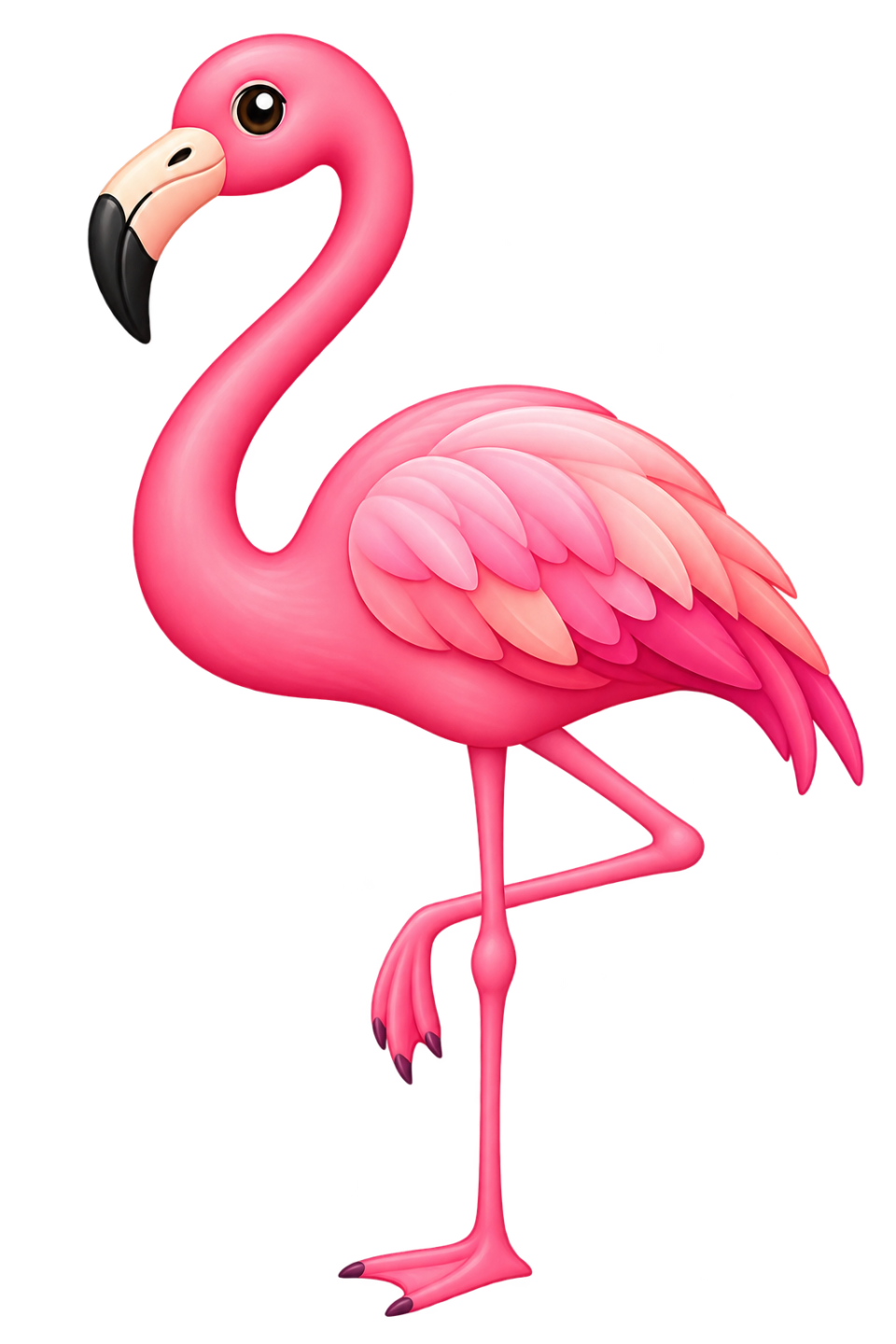 Flamingo painting bonus photo