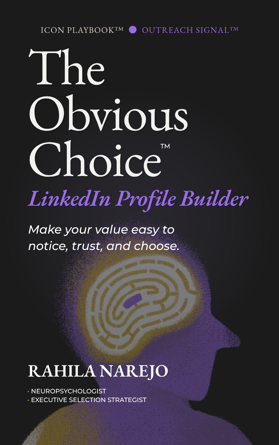 The Obvious Choice LinkedIn Profile Builder cover