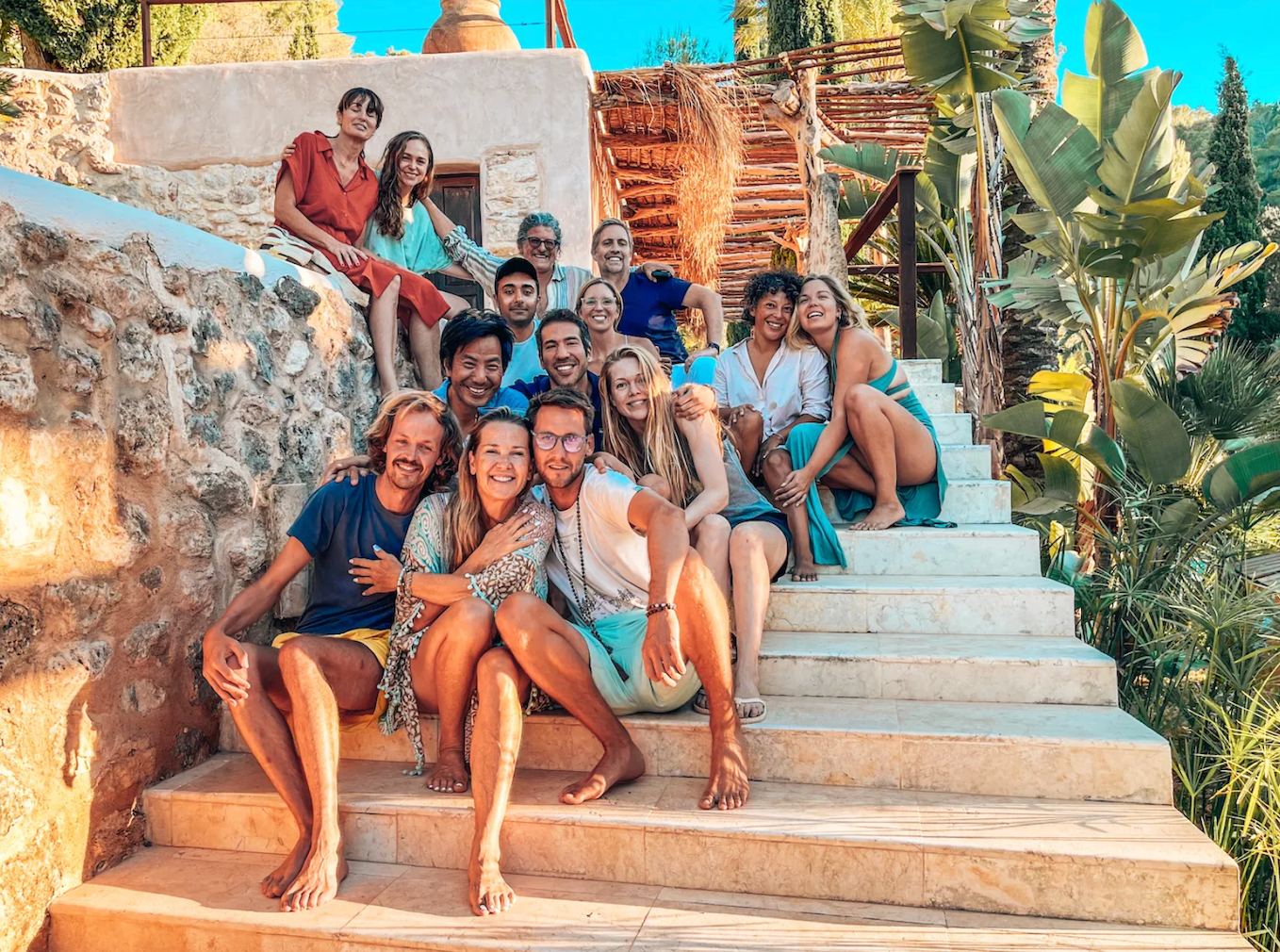 Humans I Trust community gathering in Ibiza