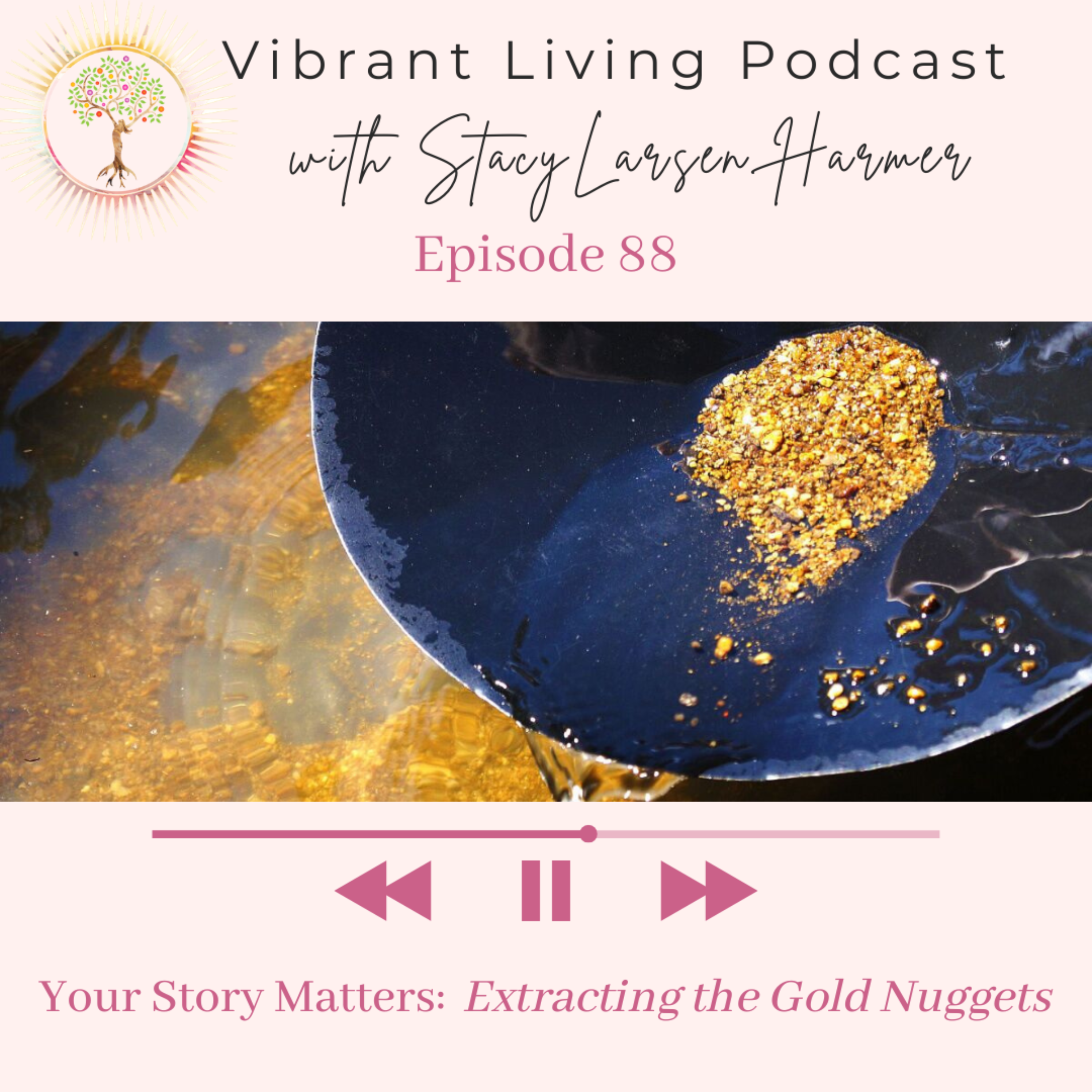 88. Your Story Matters: Extracting the Gold Nuggets — Vibrant Living Podcast cover