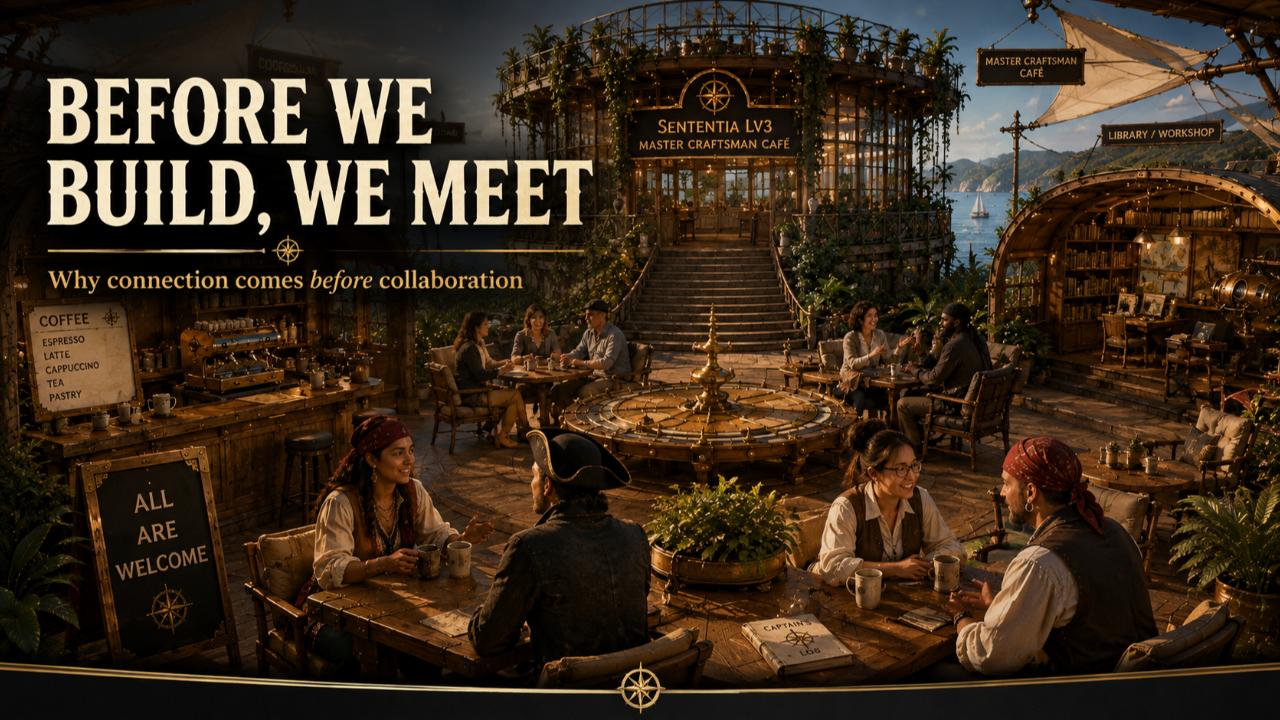 before we build we meet