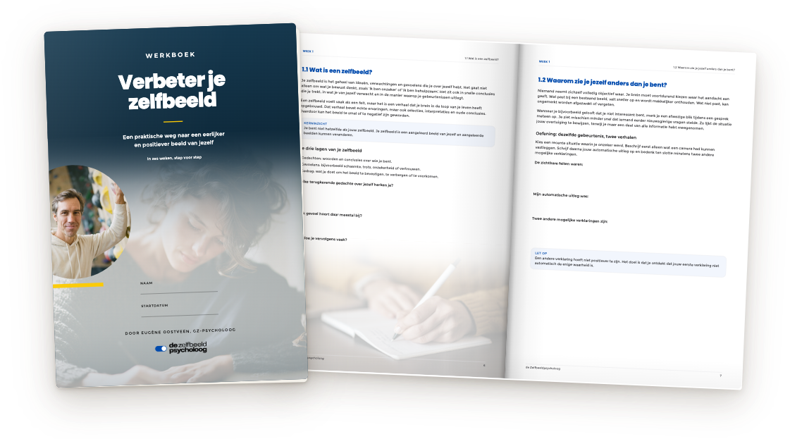 Productafbeelding Werkboek Verbeter je zelfbeeld
