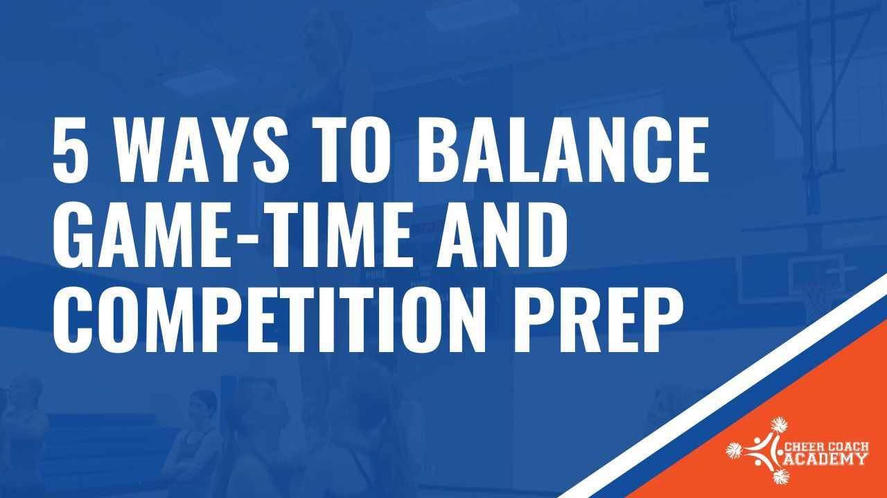 Competition Day Routine 5 Ways to Balance Game-Time and Competition Prep