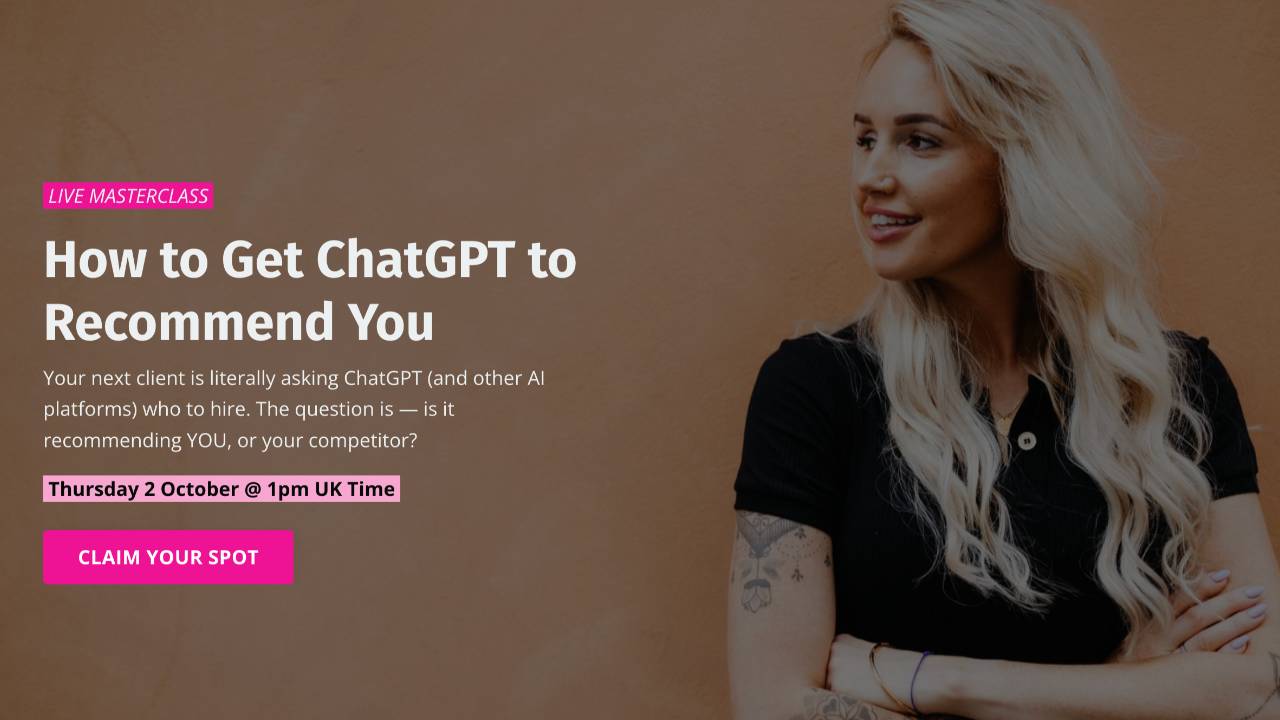How to Get ChatGPT to Recommend You