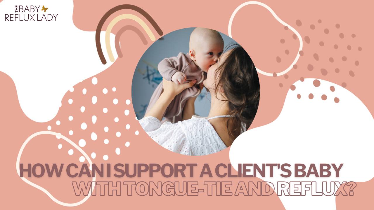 Tongue tie sale gas and reflux