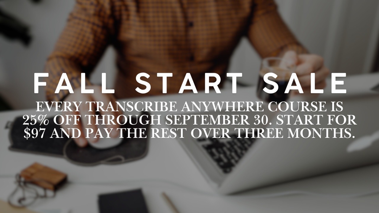Fall Start Sale