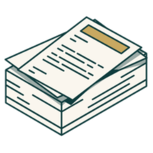 stack of documents representing a skill set