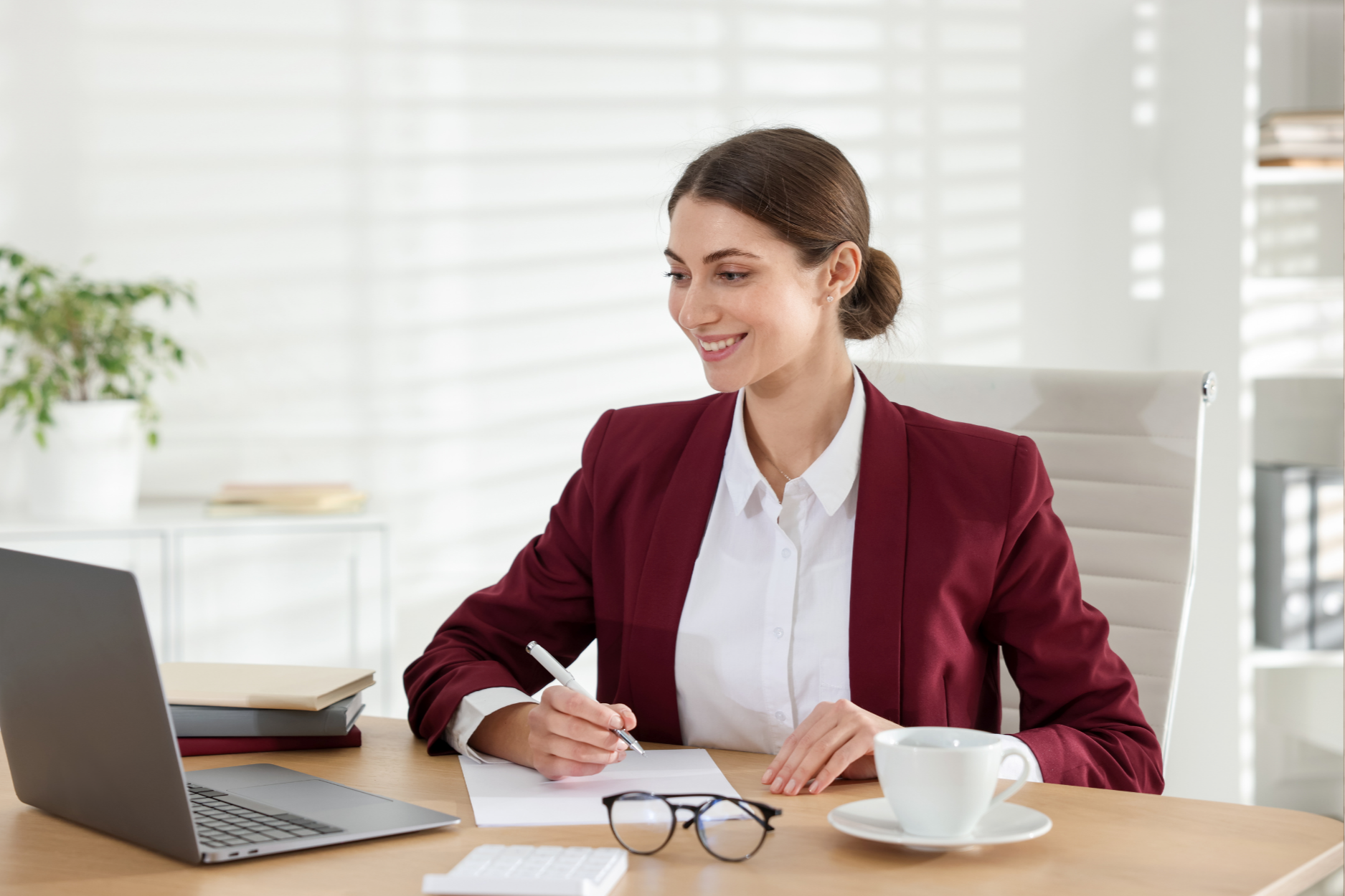Transcriptionist working from home
