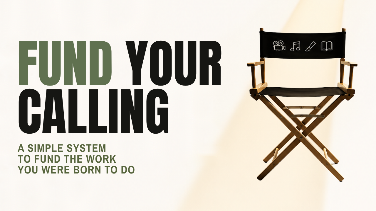 How to Fund Your Creative Work — upload your image here
