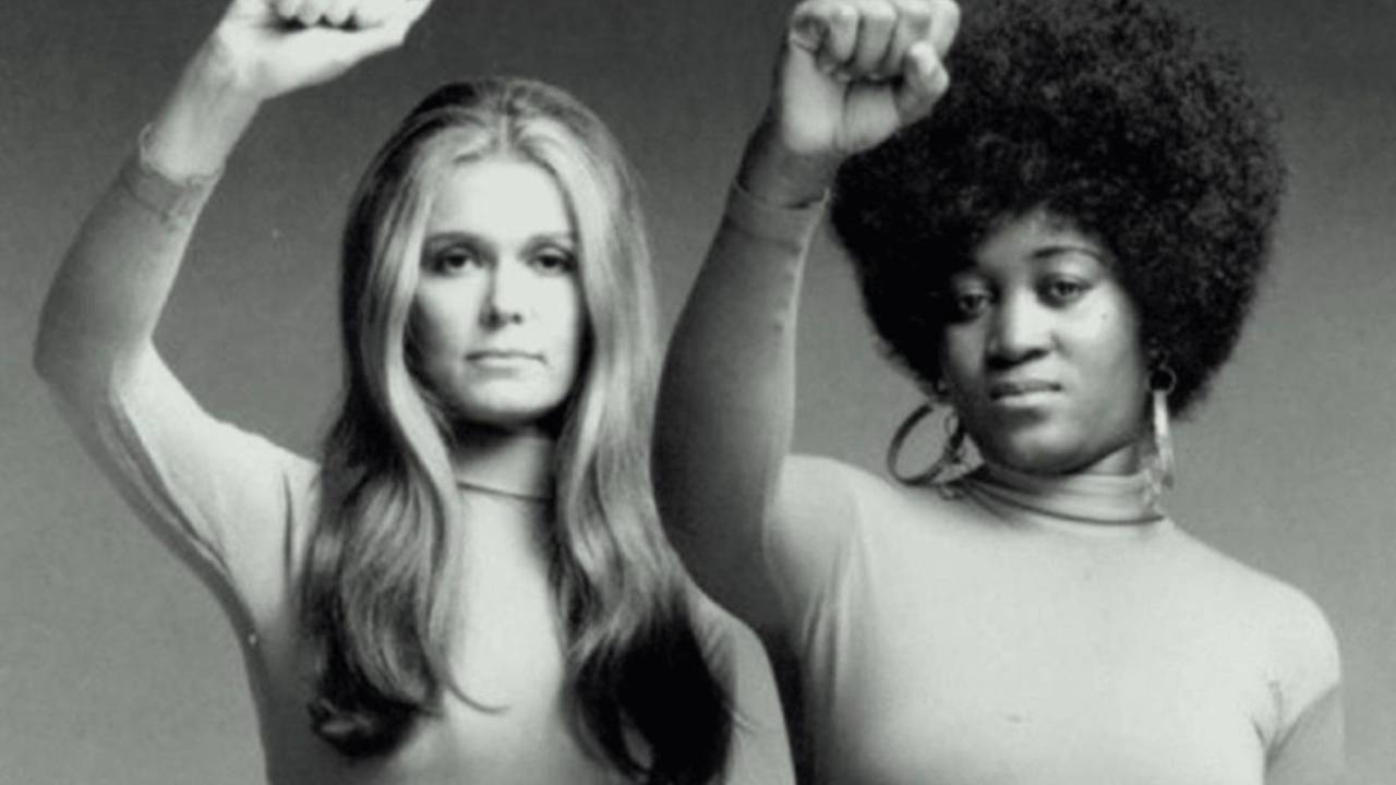 Photo: Gloria Steinem and Dorothy Pitman Hughes, photographed by Dan Wynn in 1971.