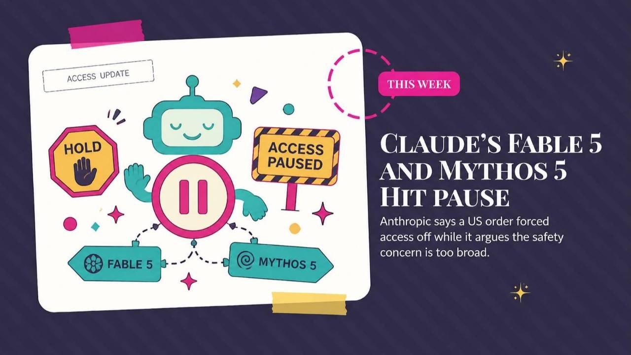Claude Model Pause, ChatGPT Scheduled Tasks, and Design Tools