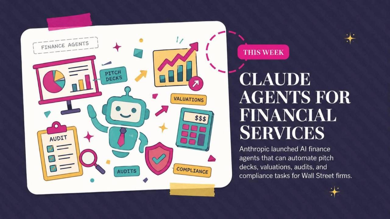 Claude Finance Agents, Google AI Search, and Gemini Agent Leaks