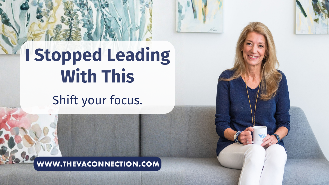 The VA Connection: I Stopped Leading With This